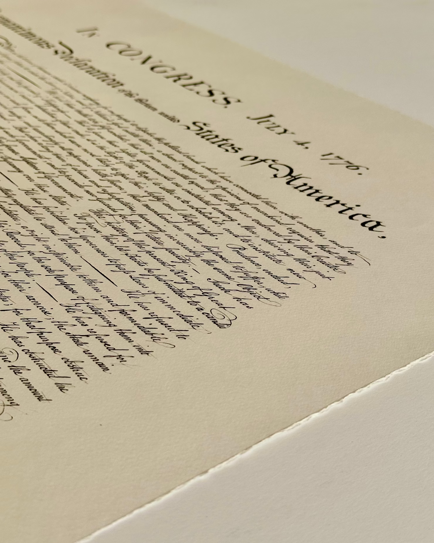 Declaration of Independence: Freedom 250 [Giclée Print]